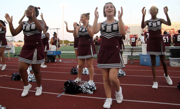 Fans at the First Football Game of 2013